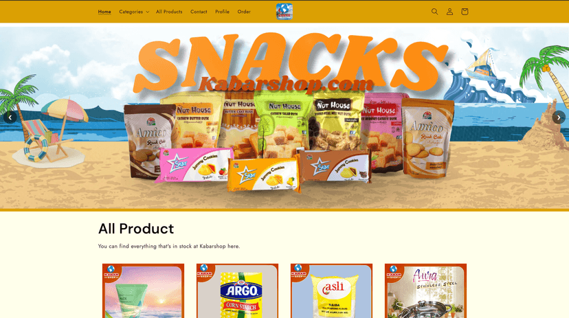 Kabarshop E-commerce Platform
